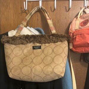 Signature Tan Tote Bag